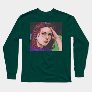 Claire D. Long Sleeve T-Shirt